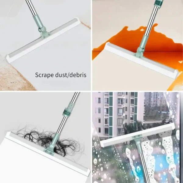 Multipurpose Wiper | Adjustable Silicon Blade | 180° Rotating Head