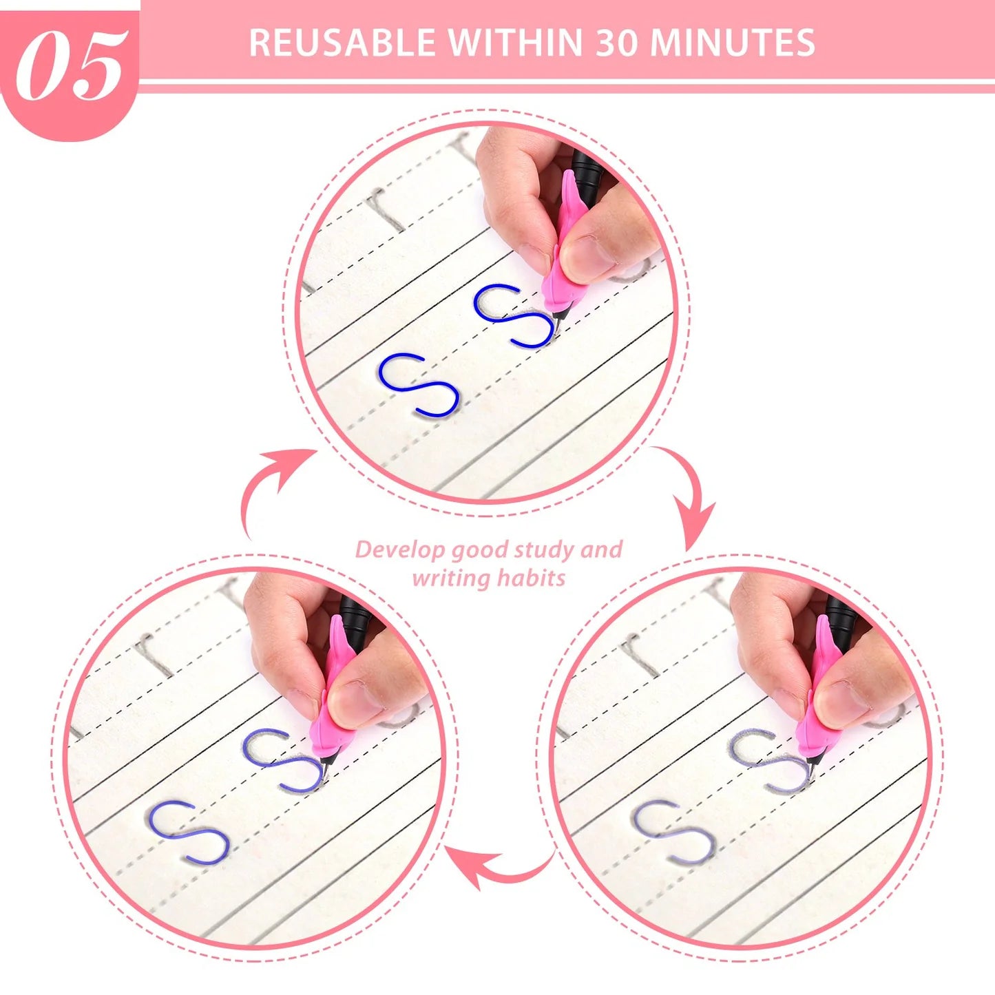 Sank Magic Practice Copybook for Kids (4 Books)