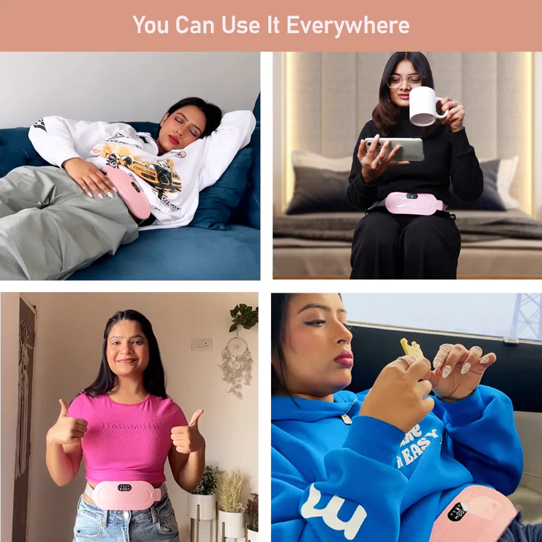 Dynamic Heat & Massage Therapy for Period Cramps