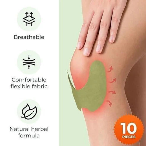 Herbal Knee Pain Relief Patches | Buy 1 Get 1 Free