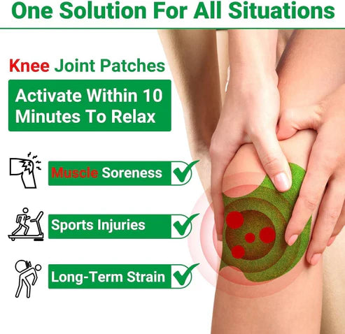 Herbal Knee Pain Relief Patches | Buy 1 Get 1 Free