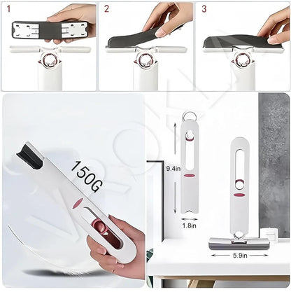 2-in-1 Mop | Self-Squeezing Roller | Lightweight & Space-Saving