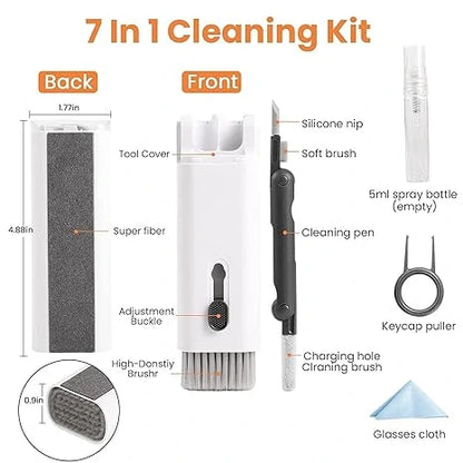 Cleaning Kit | 7-in-1 Multifunctional Tools | For Keyboards, Gadgets & More