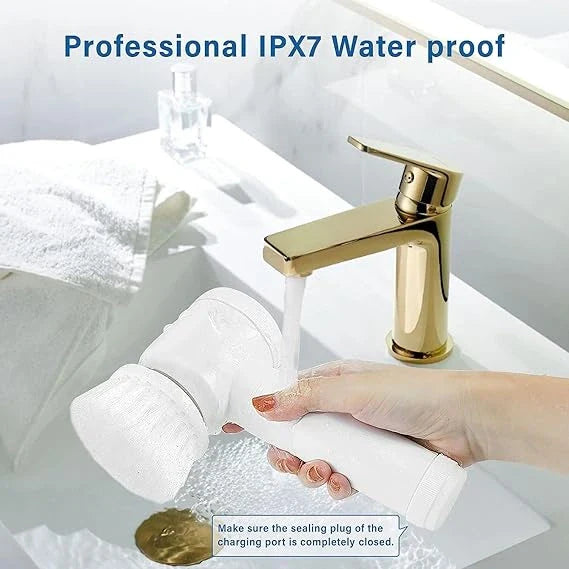 5-in-1 Spin Brush | For Tiles, Corners & More | Daily Cleaning