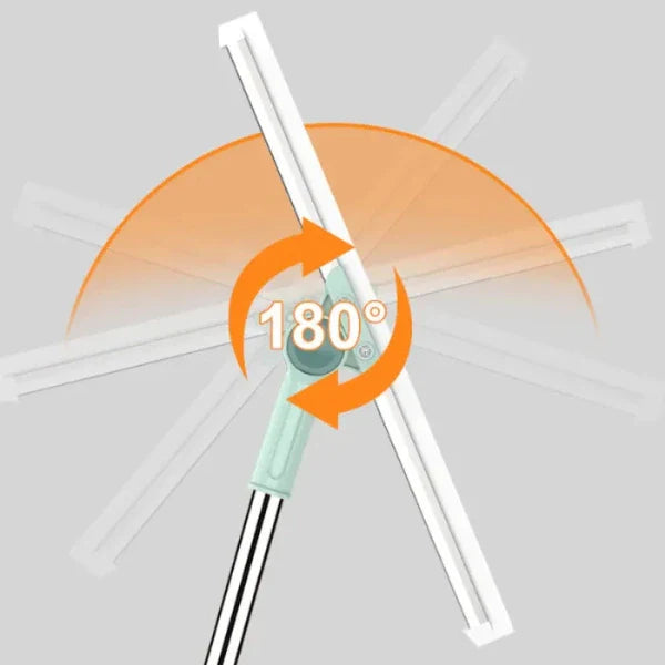 Multipurpose Wiper | Adjustable Silicon Blade | 180° Rotating Head