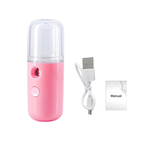 Nano Face Mist Sprayer – Portable Hydration & Glow Tool