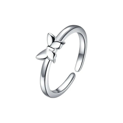 Butterfly Couple Ring Set (2 Pieces)