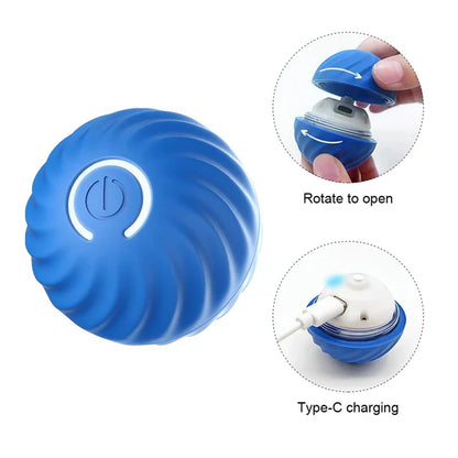Interactive Dog Ball - Smart Toy for Pups
