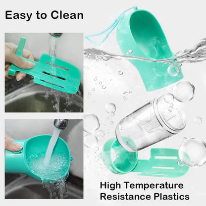 Pet Water Bottle Feeder Bowl Garbage Bag Storage